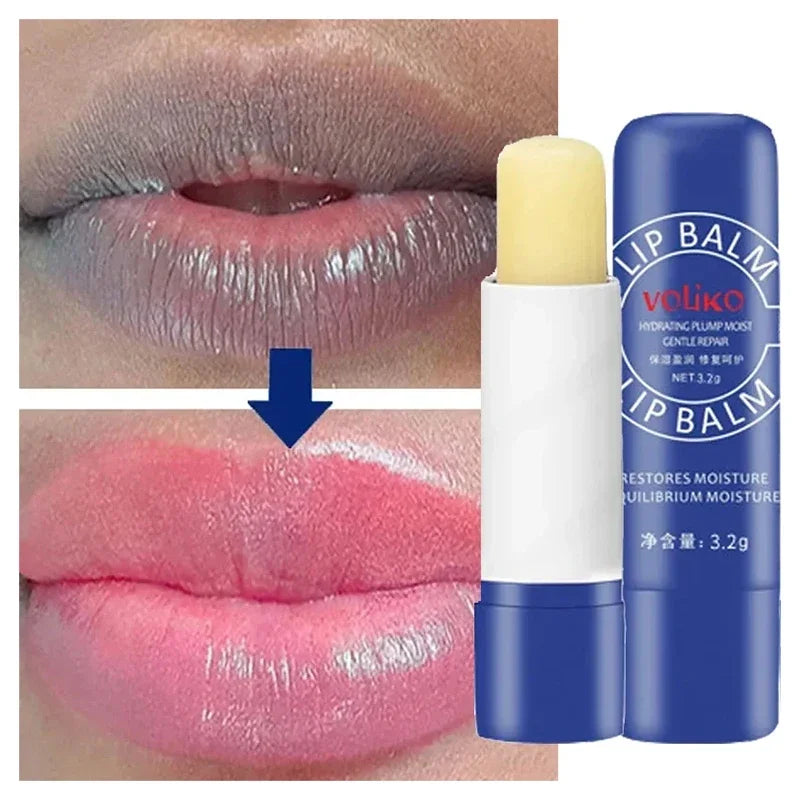 Remove Dark Lip Balm Exfoliating Dead Skin Fade Lip Line Lighten Melanin Lip Mask Moisturizing Brighten Repair Lip Care Product