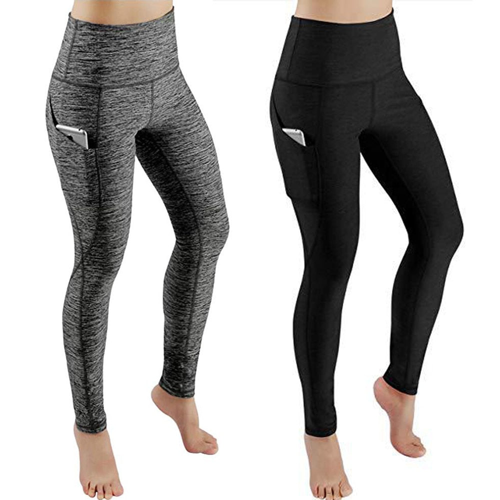 Seamless High Waist Yoga Leggings Tights Women Workout Breathable - Legsgofashions