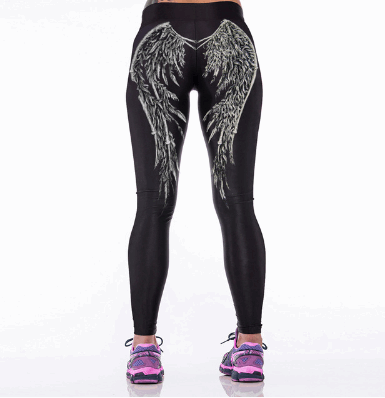 Women's Angel Leggings | Angel Leggings | Legsgofashions