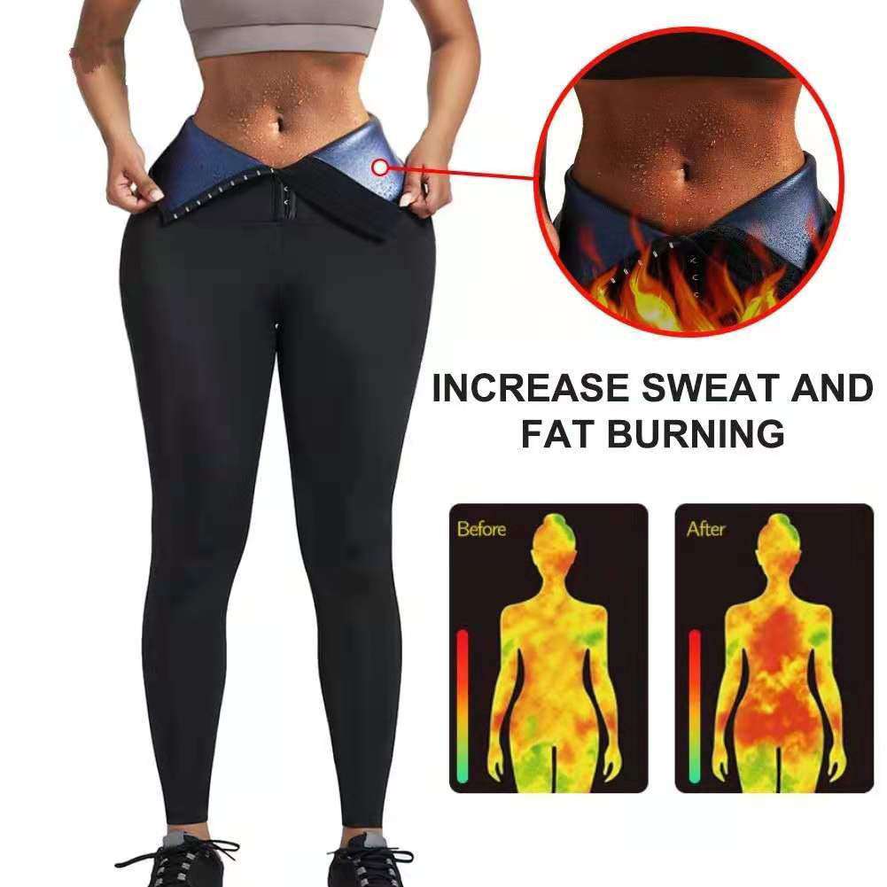 Hot Thermo Sweat Leggings Training Slimming Pant hot sweat workout slimming pants sweat slim pants hot thermal neoprene slimming workout pants thermal leggings to lose weight