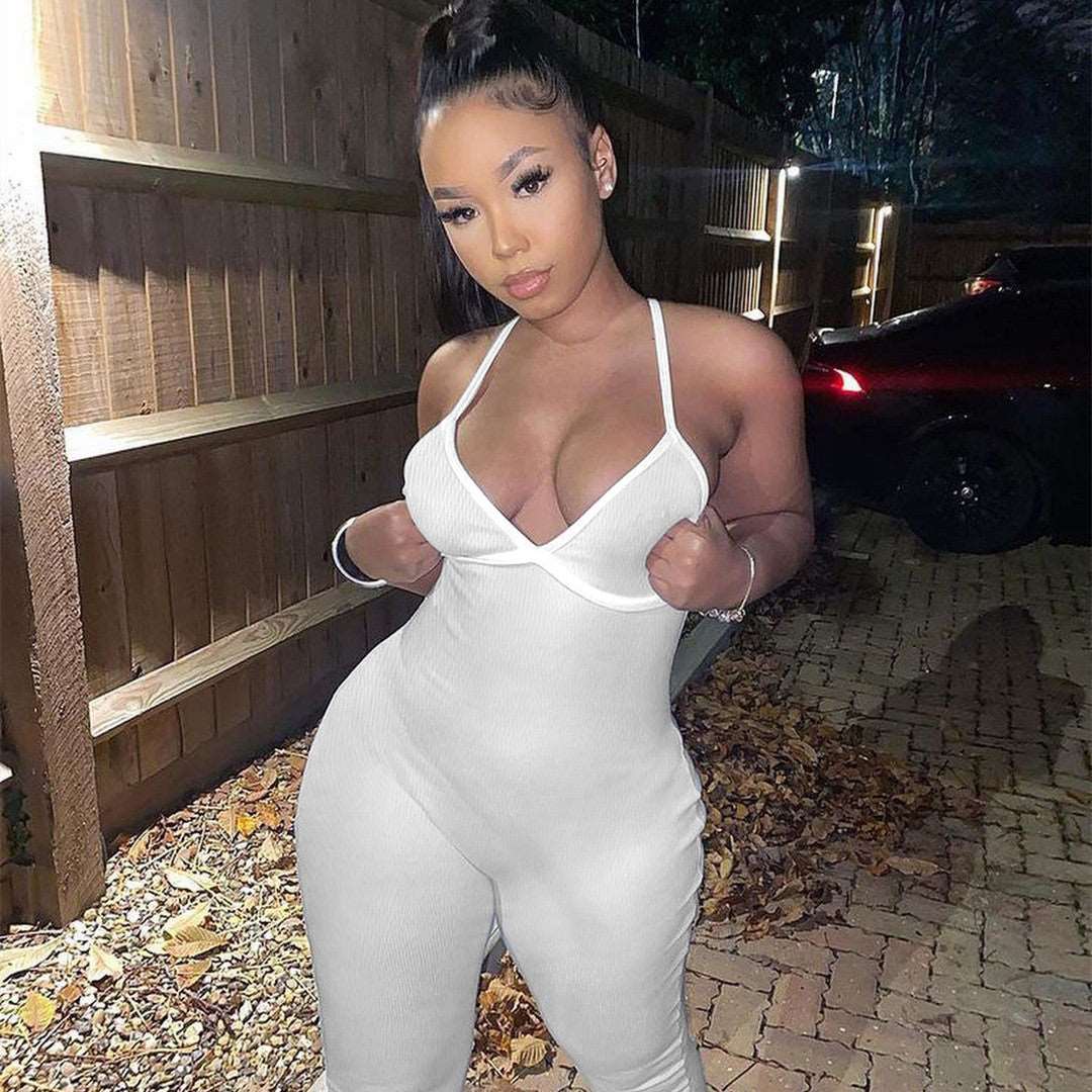 Crossover Suspender Jumpsuit Leggings suspender jumpsuit outfit ideas crossover jumpsuit suspender jumpsuit fashion nova jumpsuit jumpsuit jumpsuit for girls romper rompers for girls