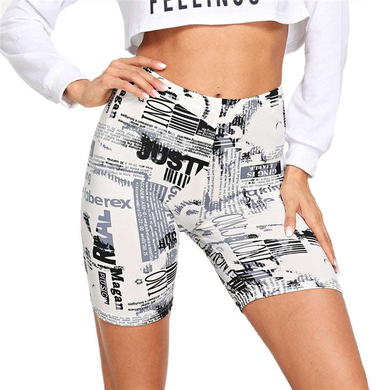 Printed Shorts for Women | Cut Short Leggings | Legsgofashions