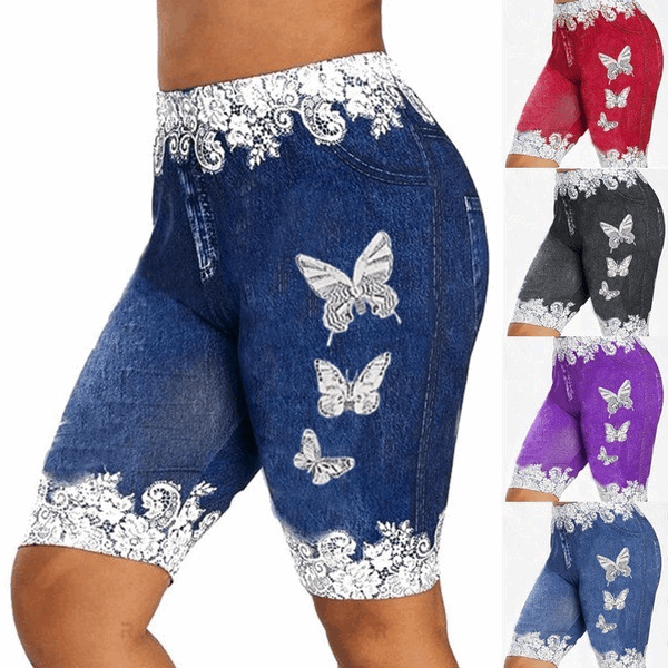 Butterfly Print Leggings | Women's Butterfly Leggings | Legsgofashions