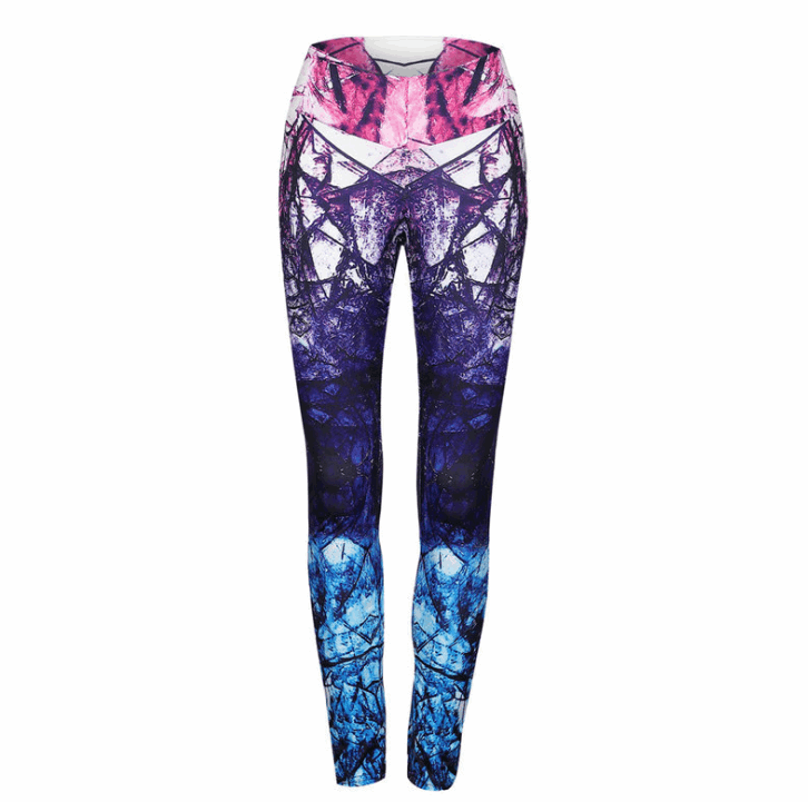 Digital Print Yoga Pants | Angel Wings Women Tights | Legsgofashions