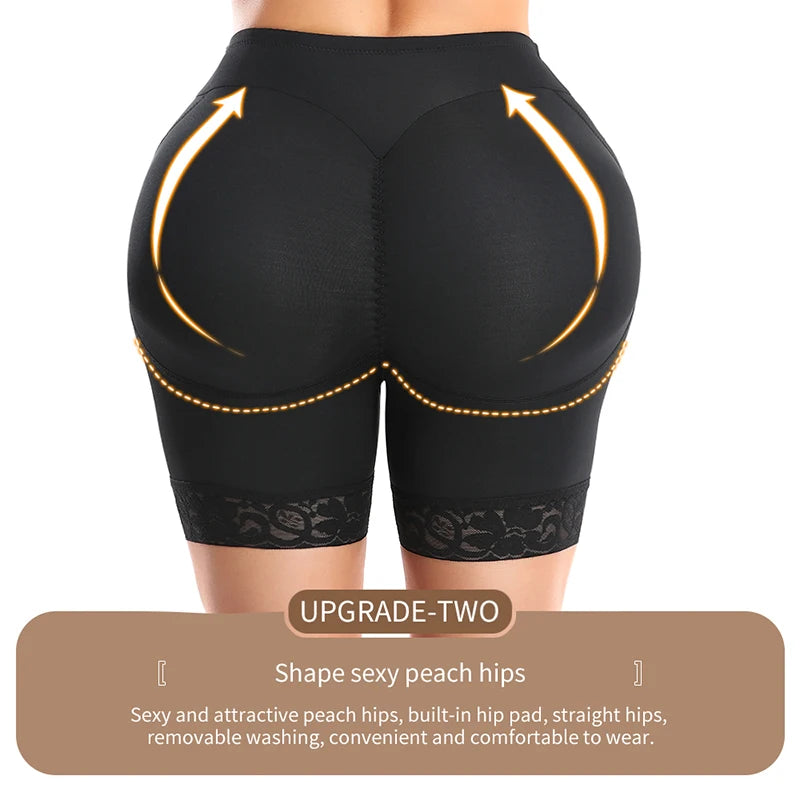 Thick Pads Hip Enhancer Panties Buttock Padded Underpants Body Shaper Sexy Big Booty Hourglass Shapewear Fake Ass Corset Briefs