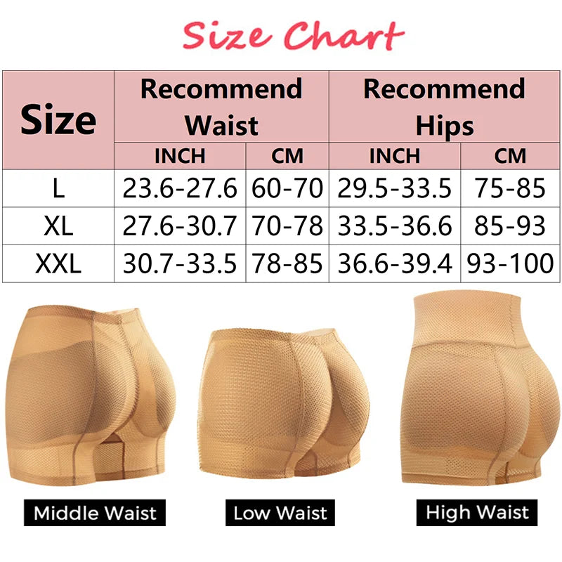 Hip Enhancer Hip Butt Cushion Hips Cushion Padded Panties Control Panties Butt Lifting Lifter Buttock Mesh Little Hole