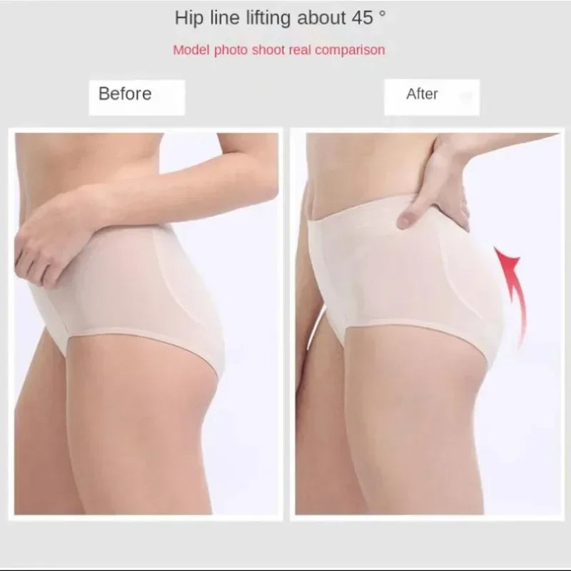 Silicone Buttock Padded Slimming Panties Enhancer False Butt Lift Gluteus Shapewear 2024