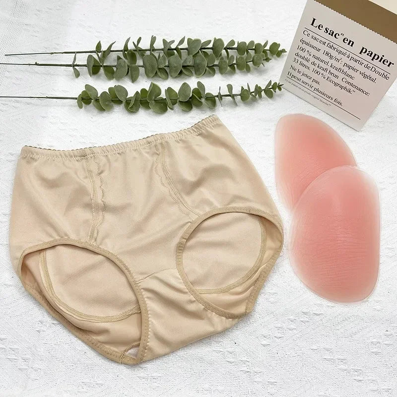 Silicone Buttock Padded Slimming Panties Enhancer False Butt Lift Gluteus Shapewear 2024