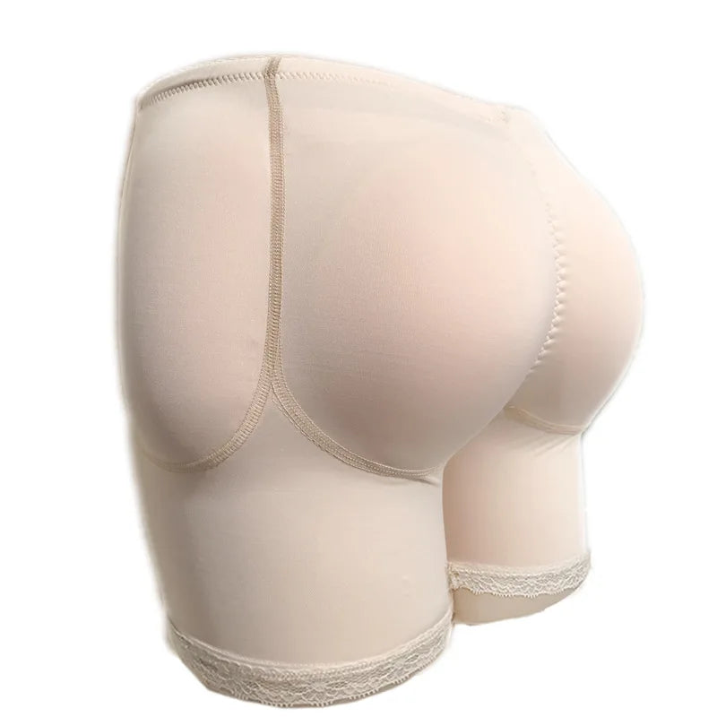 Hip Sponge Pads Enhancer Fake Buttocks Padded Panties Hip Push Up Crossdresser Panty With 4 Pockets Butt Inserts Crossdresser