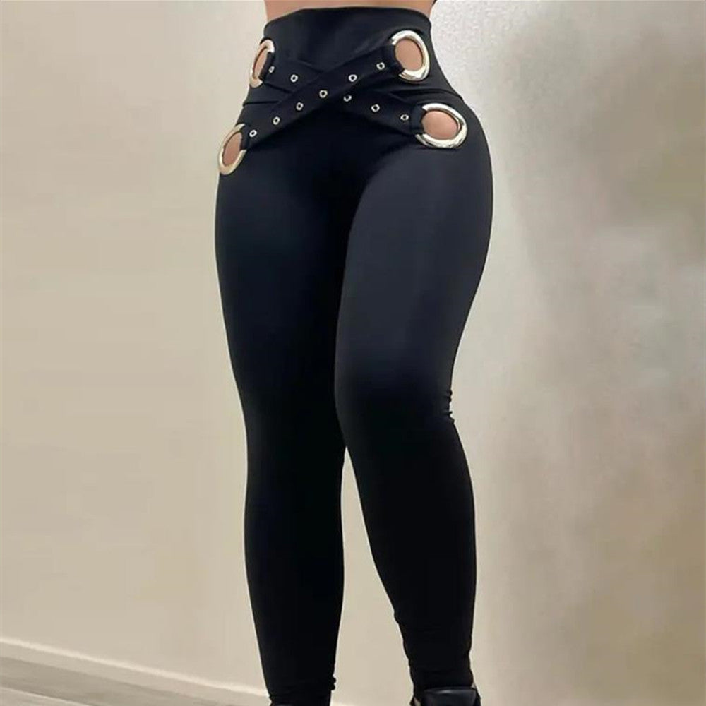 Black Cutout Leggings | Cutout Yoga Pants | Legsgofashions