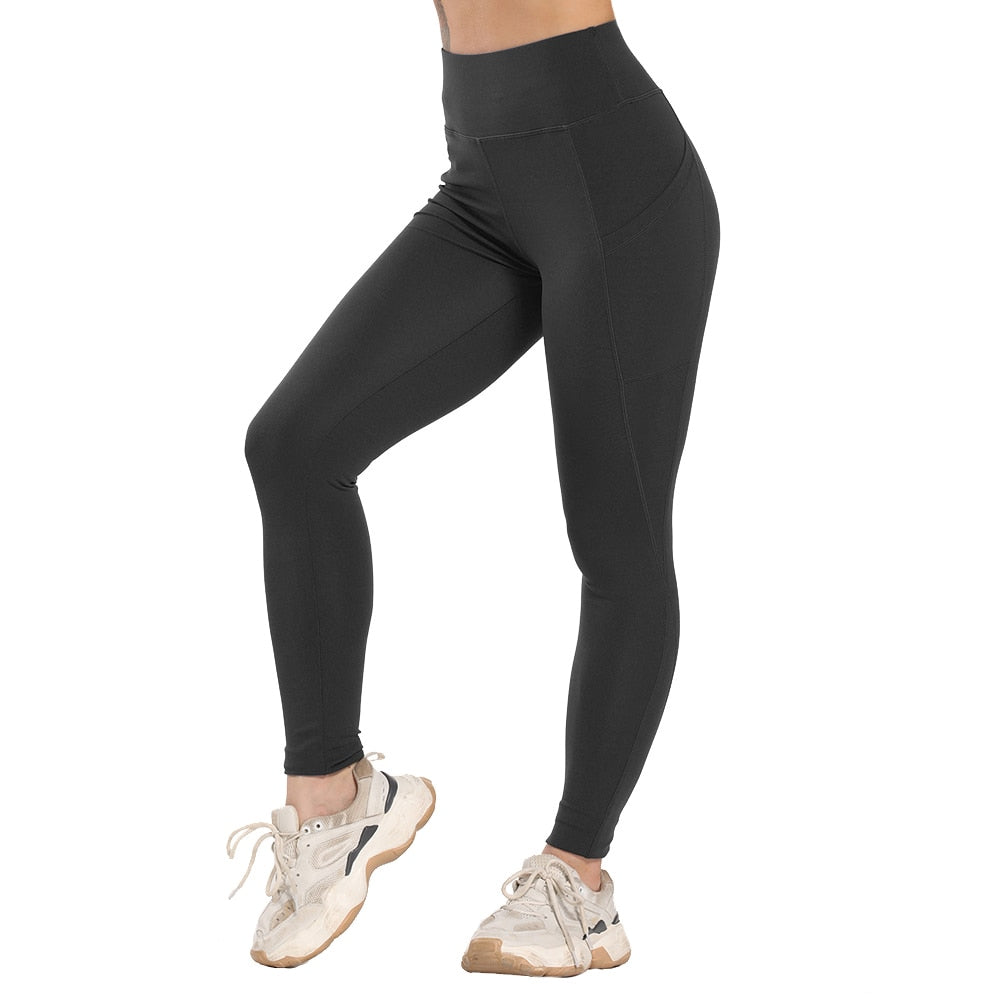 Seamless High Waist Yoga Leggings Tights Women Workout Breathable - Legsgofashions