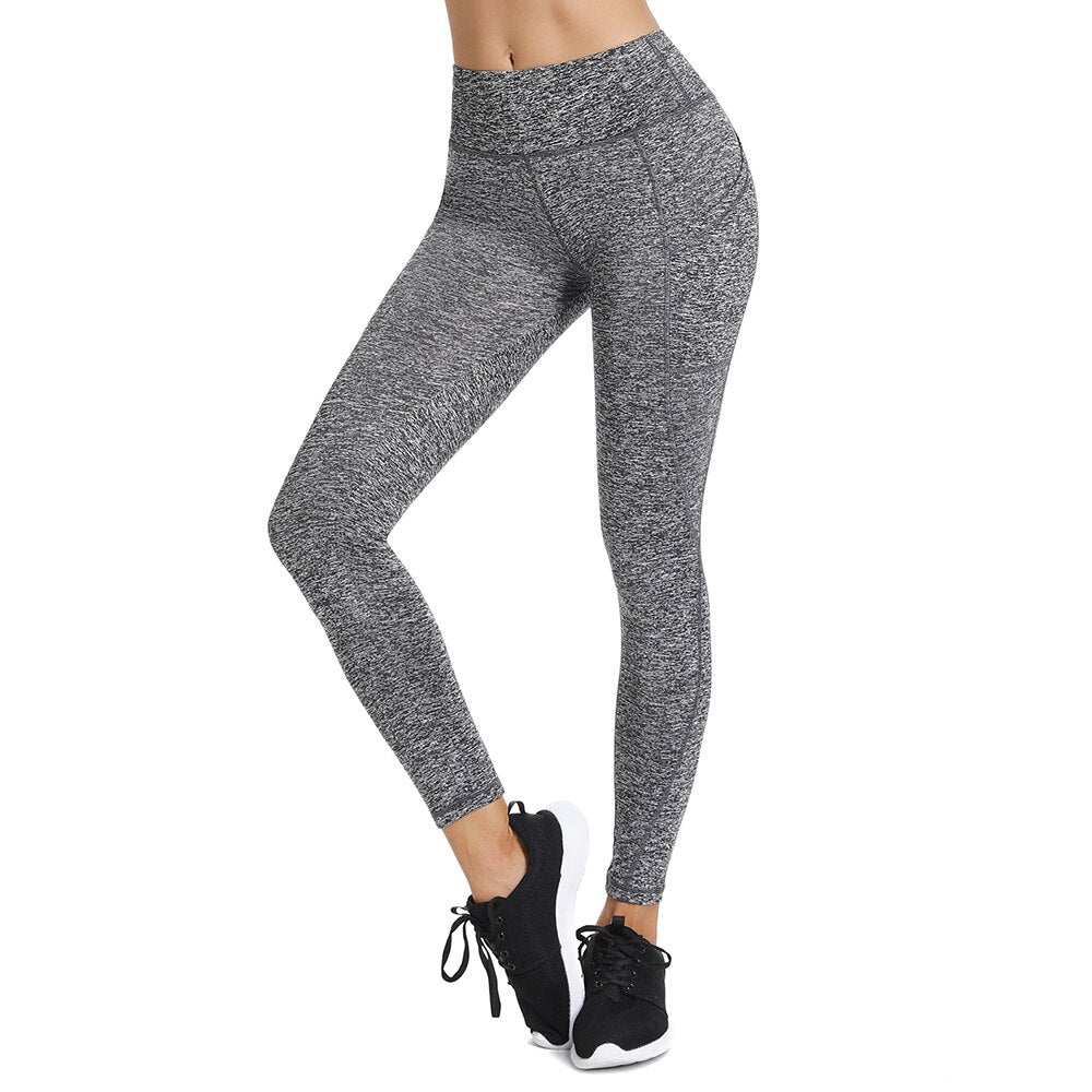 Seamless High Waist Yoga Leggings Tights Women Workout Breathable - Legsgofashions