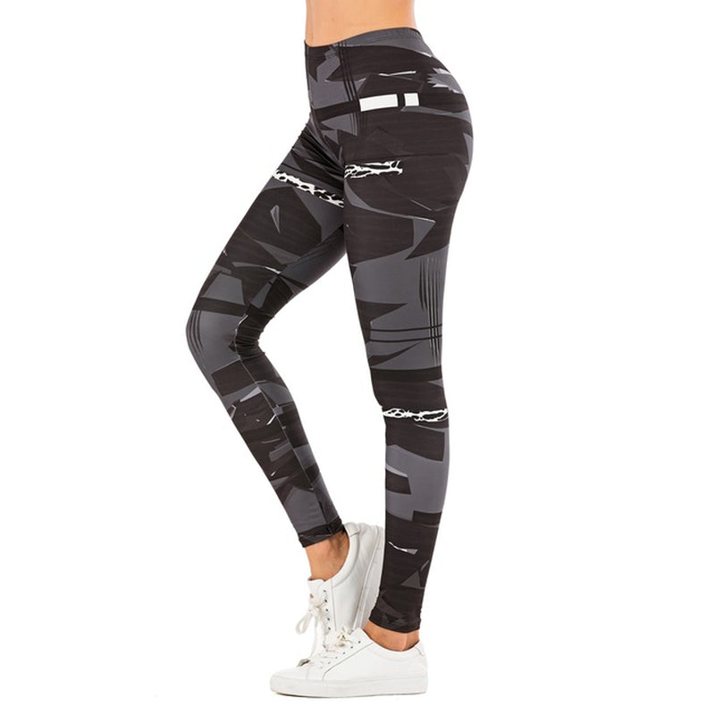 Sexy Women Legging | Leaf Printing Fitness Leggings | Legsgofashions